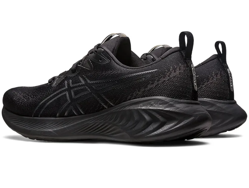 Asics Men's GEL-Cumulus 25 Running Shoes Black/Gunmetal-3